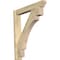 Ekena Millwork Merced Slat Rough Sawn Outlooker, Douglas Fir, 6"W x 36"D x 40"H OUT06X36X40MRC06RDF - alternate 1